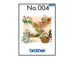 Brother Spring Collection Embroidery BLECUSB4
